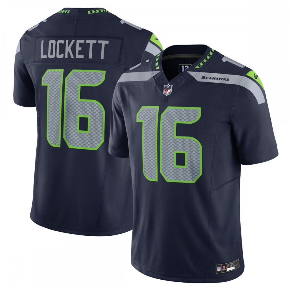 Tyler Lockett Seattle Seahawks Nike Vapor F.U.S.E. Limited Jersey - Navy-GridironStore